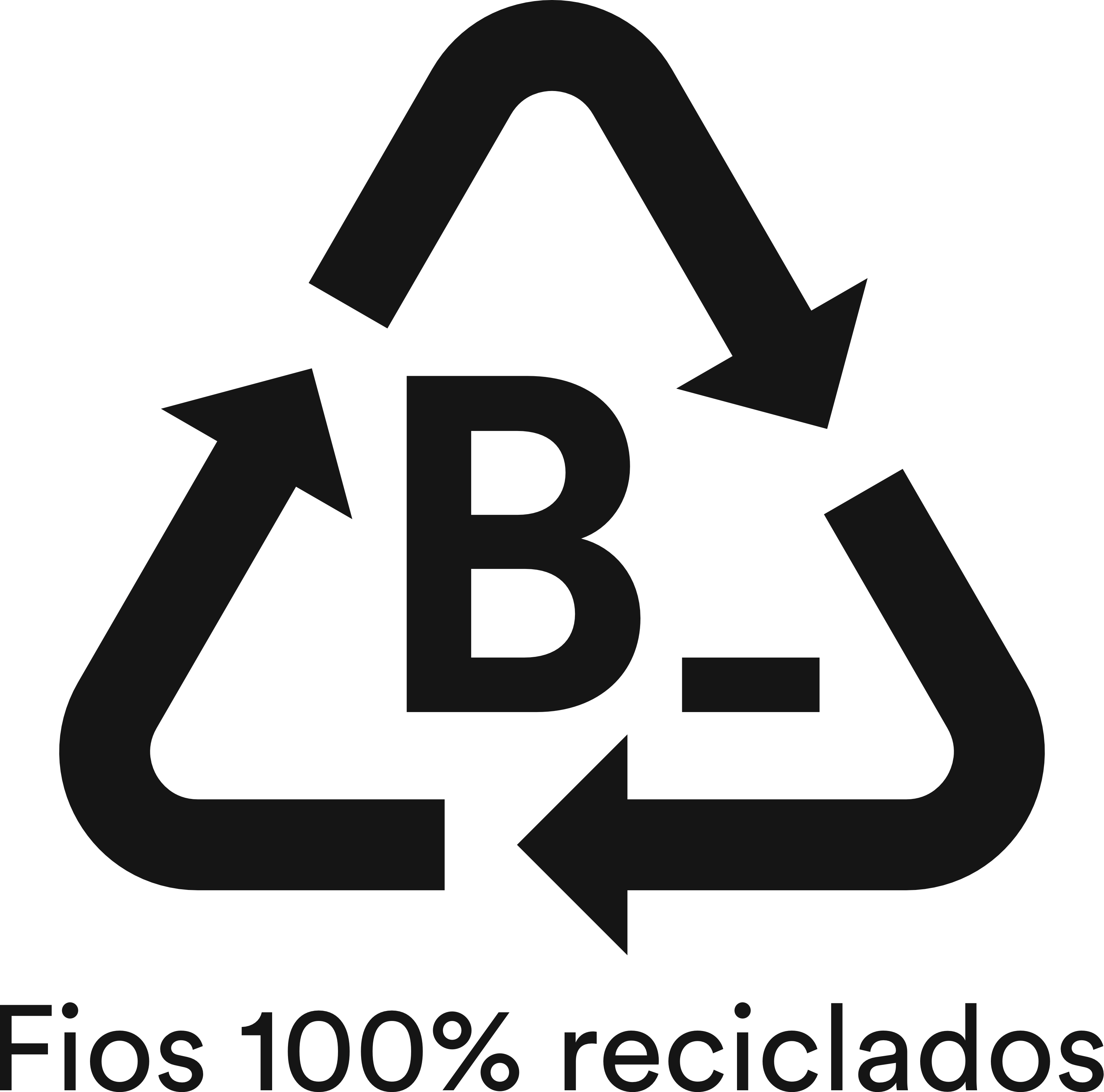 B_ 100% reciclado
